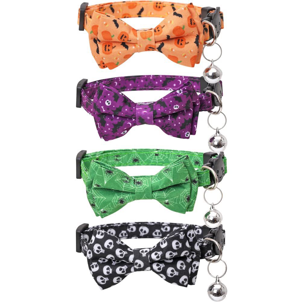 Pet Halloween Pumpkin Collar