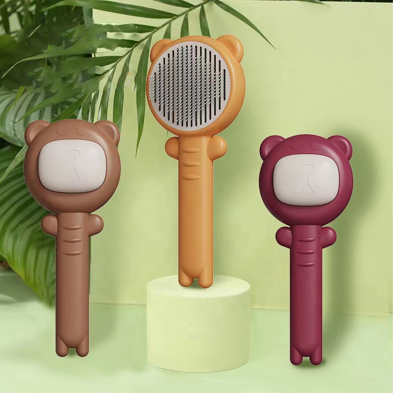 Self Cleaning Dog Brush