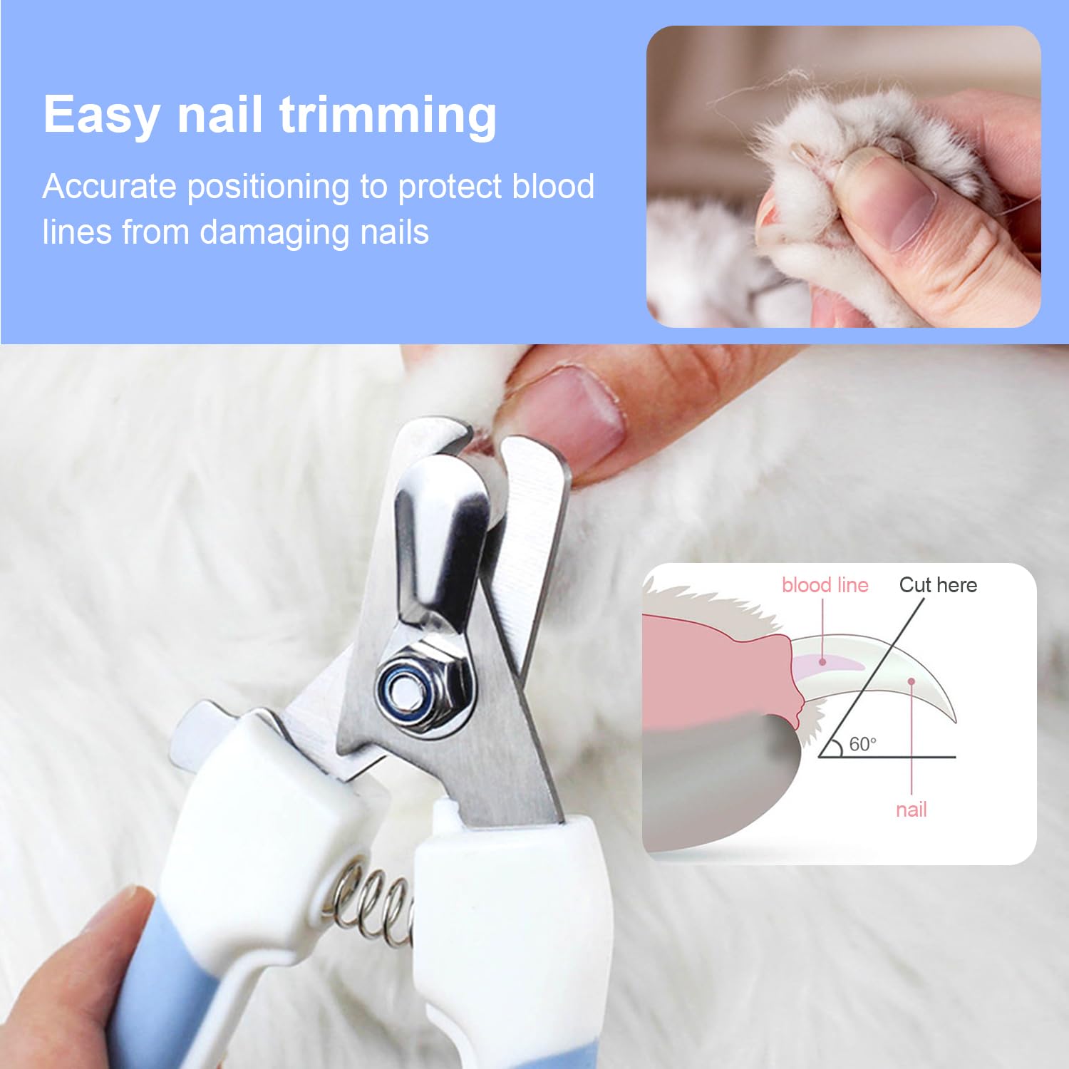 Custom Pet Painless Trimmer