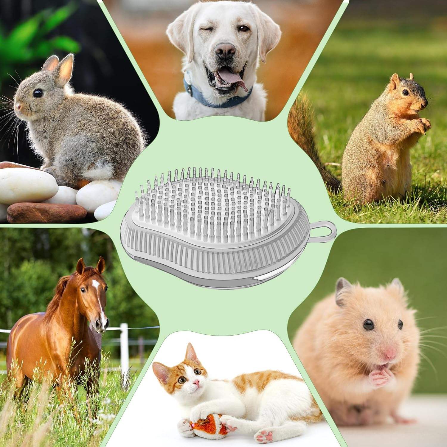 Mango Shape Pet Brush