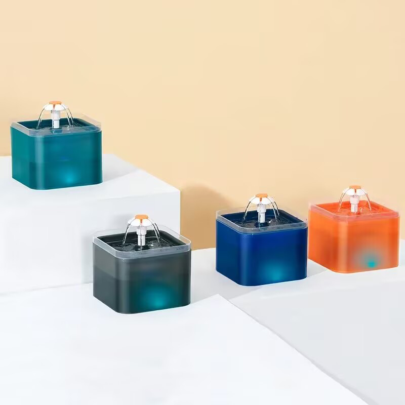 Transparent Pet Water Fountain