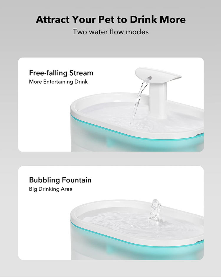 Transparent Cat Water Bowl