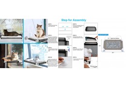 How to use the cat window perch