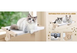 Select a suitable cat window perch for different weight cat